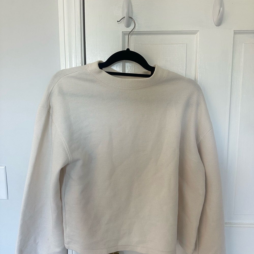 a new day women's Off-White Crewneck Sweater